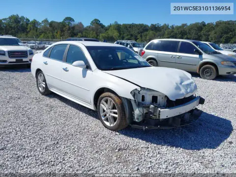 2G1WC5E31G1136954 — 2016 Chevrolet Impala, Передняя часть, фото до ремонта