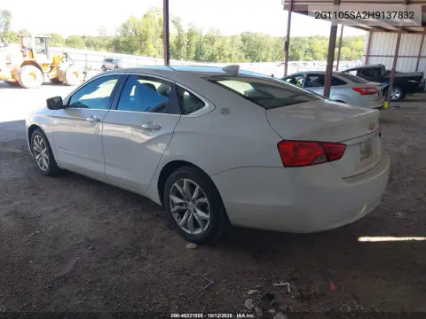 2017 Chevrolet Impala 1Lt VIN 2G1105SA2H9137832 фото 4