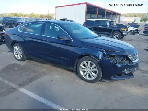 2G1105SA0H9176841 — 2017 Chevrolet Impala, Передняя часть, фото до ремонта