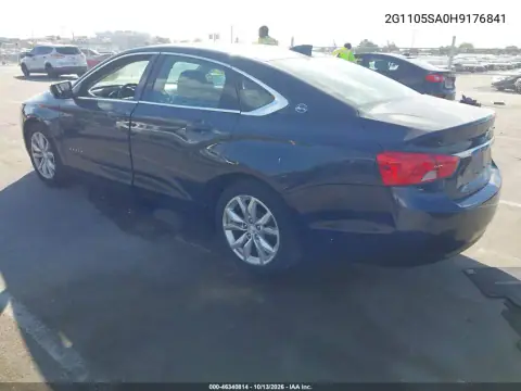 2G1105SA0H9176841 — 2017 Chevrolet Impala, фото 4 с аукциона IAAI, Передняя часть