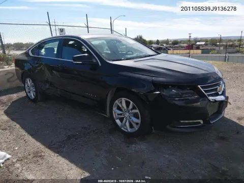 2G1105S39J9136278 — 2018 Chevrolet Impala, Естественный износ, фото до ремонта
