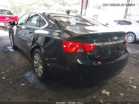 2G1105S3XJ9152893 — 2018 Chevrolet Impala, фото 4 с аукциона IAAI, Передняя часть слева