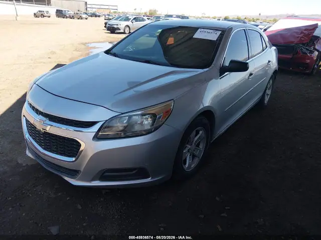 1G11B5SL2EF211815 — 2014 Chevrolet Malibu 1LS, фото 2 с аукциона IAAI 13.10.2026, Задняя часть