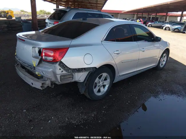 1G11B5SL2EF211815 — 2014 Chevrolet Malibu 1LS, фото 4 с аукциона IAAI 13.10.2026, Задняя часть