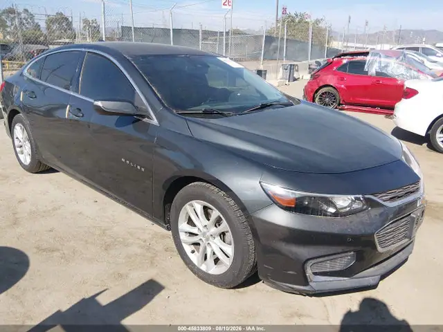 1G1ZE5ST1HF114068 — 2017 Chevrolet Malibu 1LT, Не указано (Unknown), фото до ремонта
