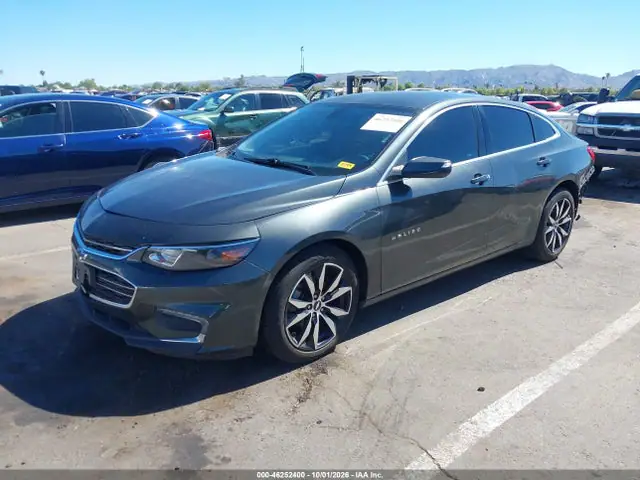1G1ZE5ST0HF287273 — 2017 Chevrolet Malibu 1LT, фото 2 с аукциона IAAI 13.10.2026, Задняя часть