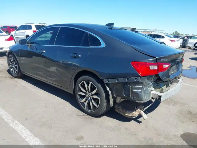 1G1ZE5ST0HF287273 — 2017 Chevrolet Malibu 1LT, фото 3 с аукциона IAAI 13.10.2026, Задняя часть