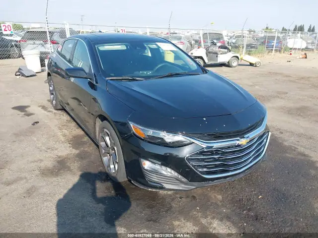 1G1ZD5ST3PF215629 — 2023 Chevrolet Malibu FWD 1LT, Передняя часть слева (Left Front), фото до ремонта