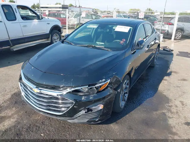 1G1ZD5ST3PF215629 — 2023 Chevrolet Malibu FWD 1LT, фото 2 с аукциона IAAI 30.09.2026, Передняя часть слева