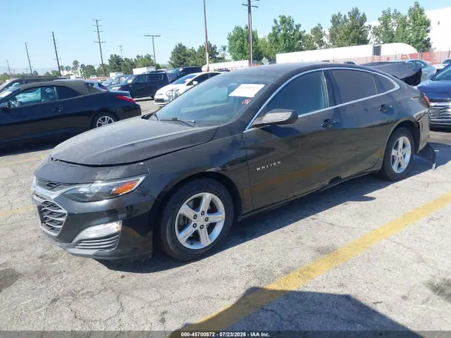 2020 Chevrolet Malibu Fwd Ls VIN 1G1ZB5ST1LF013145 фото 2
