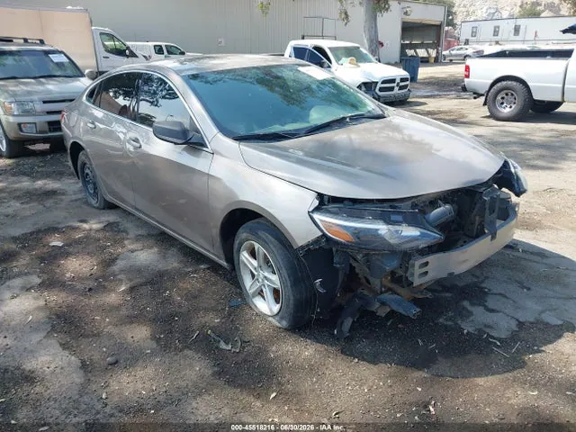 2022 Chevrolet Malibu Fwd Ls VIN 1G1ZB5ST3NF213074 фото 1