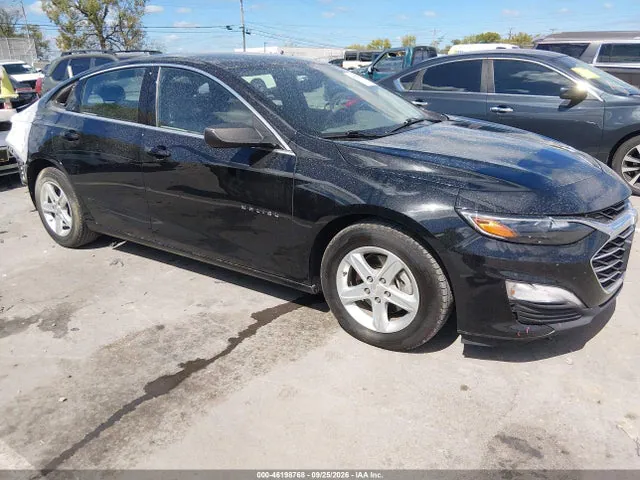 2022 Chevrolet Malibu Fwd Ls VIN 1G1ZB5ST8NF166687 фото 1