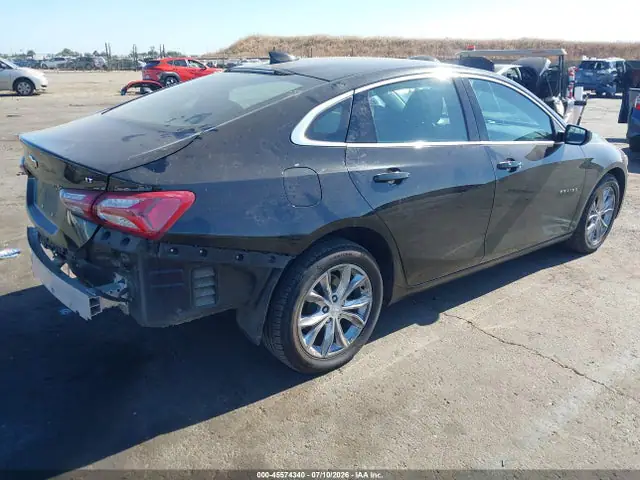 1G1ZD5ST1LF117645 — 2020 Chevrolet Malibu FWD LT, фото 4 с аукциона IAAI 30.09.2026, Задняя часть слева
