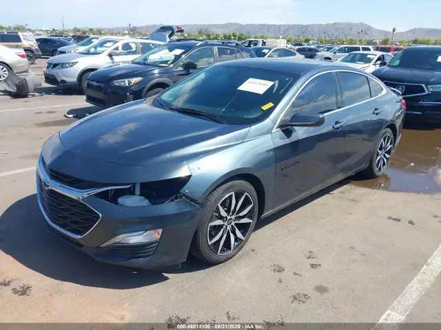1G1ZG5ST8LF145403 — 2020 Chevrolet Malibu FWD RS, фото 2 с аукциона IAAI 13.10.2026, Правый бок