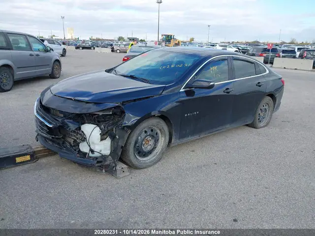 1G1ZE5ST0HF188596 — 2017 Chevrolet Malibu LT, фото 2 с аукциона IAAI 14.10.2026, Передняя часть