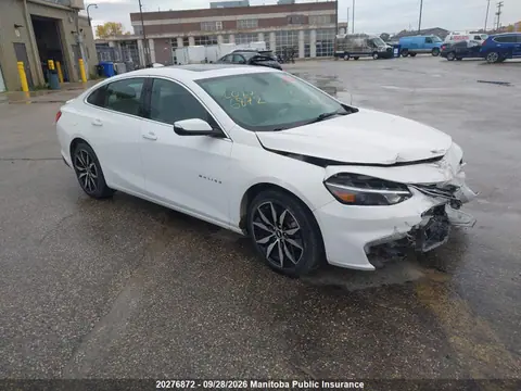 1G1ZD5ST9JF222544 — 2018 Chevrolet Malibu LT, Передняя часть (Front), фото до ремонта