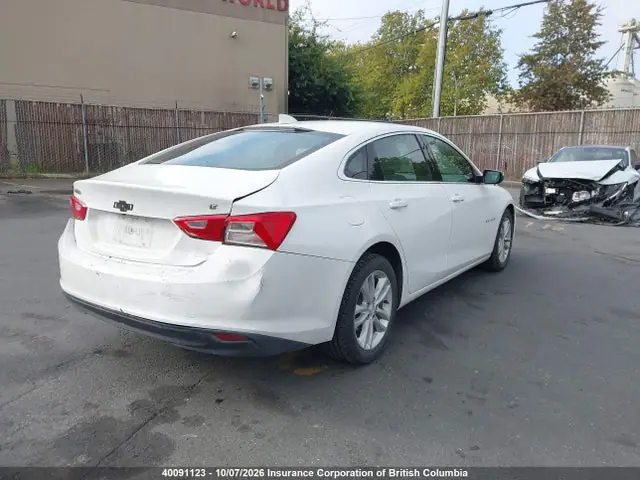 1G1ZD5ST7JF162411 — 2018 Chevrolet Malibu LT, фото 4 с аукциона IAAI 14.10.2026, Задняя часть