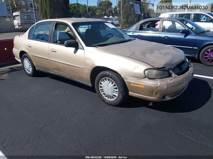 2002 Chevrolet Malibu VIN 1G1ND52J42M631030 фото 2