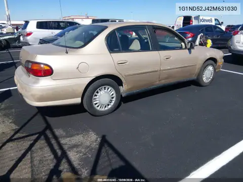 2002 Chevrolet Malibu VIN 1G1ND52J42M631030 фото 5