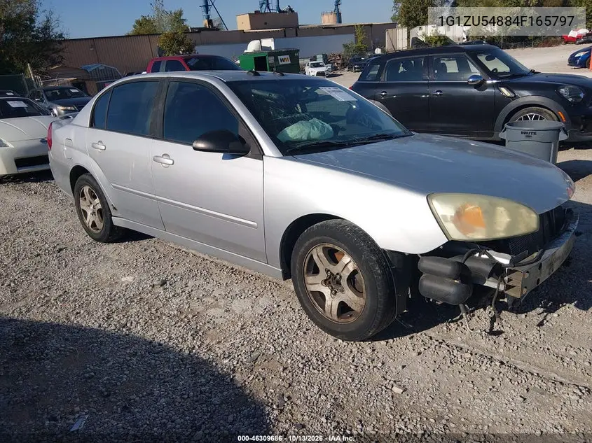 1G1ZU54884F165797 Chevrolet Malibu 2004 — повреждение Передняя часть, фото до ремонта
