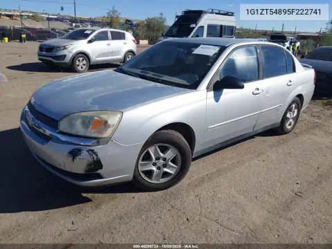 2005 Chevrolet Malibu Ls VIN 1G1ZT54895F222741 фото 2