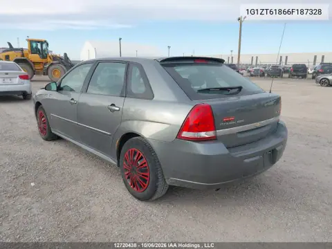 2006 Chevrolet Malibu Maxx Lt VIN 1G1ZT61866F187328 фото 3