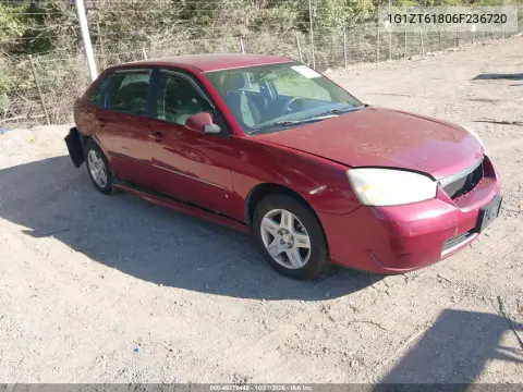 2006 Chevrolet Malibu Maxx Lt VIN 1G1ZT61806F236720 фото 2
