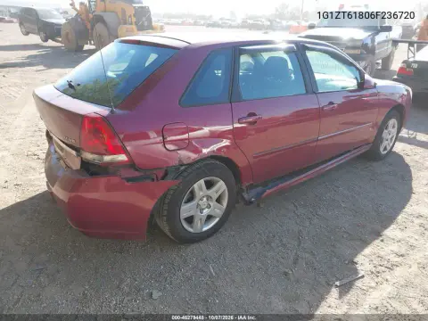 2006 Chevrolet Malibu Maxx Lt VIN 1G1ZT61806F236720 фото 5