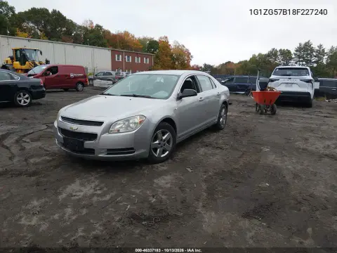 2008 Chevrolet Malibu Ls VIN 1G1ZG57B18F227240 фото 3