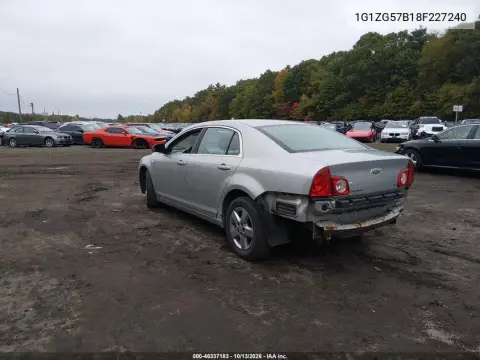 2008 Chevrolet Malibu Ls VIN 1G1ZG57B18F227240 фото 4