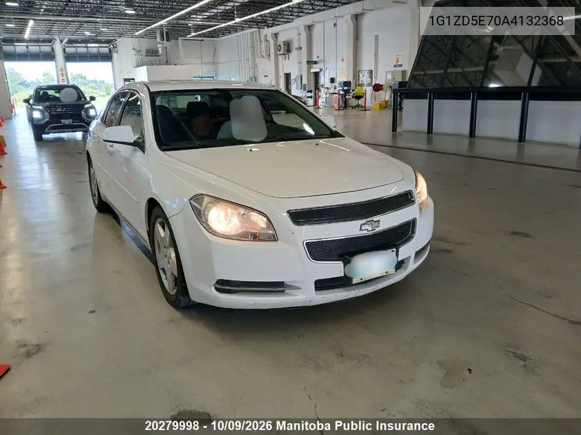 2010 Chevrolet Malibu Ltz V6 VIN 1G1ZD5E70A4132368 фото 1
