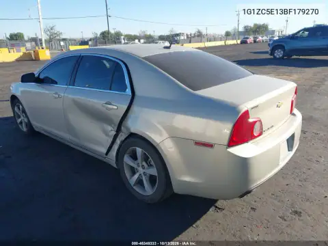 1G1ZC5E13BF179270 — 2011 Chevrolet Malibu, фото 4 с аукциона IAAI, Задняя часть