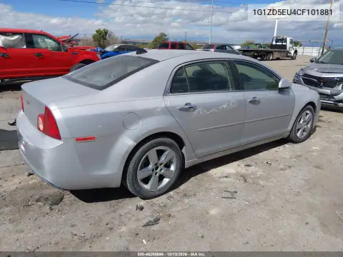 1G1ZD5EU4CF101881 — 2012 Chevrolet Malibu, фото 5 с аукциона IAAI, Сзади слева