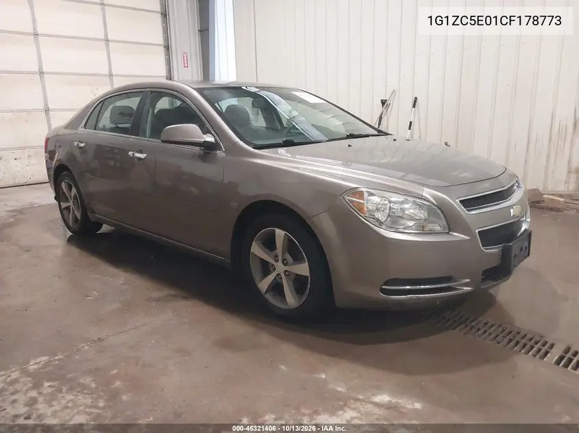 1G1ZC5E01CF178773 — 2012 Chevrolet Malibu, фото 2 с аукциона IAAI, Боковая часть