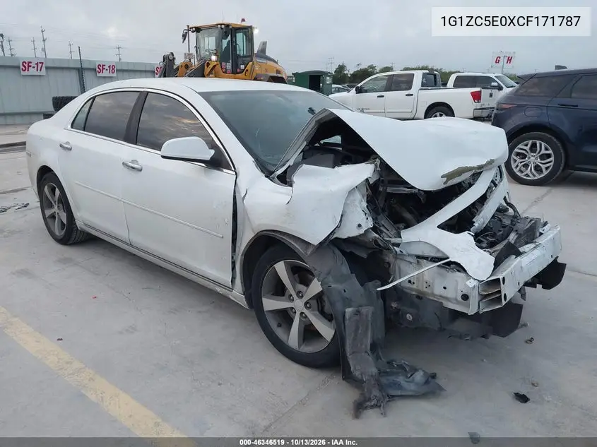 2012 Chevrolet Malibu 1Lt VIN 1G1ZC5E0XCF171787 фото 1