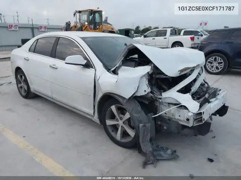 1G1ZC5E0XCF171787 — 2012 Chevrolet Malibu, Передняя часть, фото до ремонта