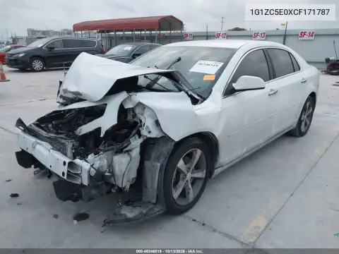 2012 Chevrolet Malibu 1Lt VIN 1G1ZC5E0XCF171787 фото 2