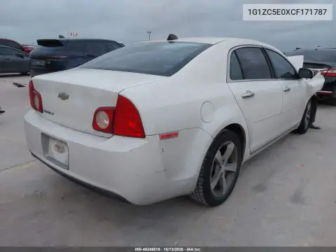 2012 Chevrolet Malibu 1Lt VIN 1G1ZC5E0XCF171787 фото 4