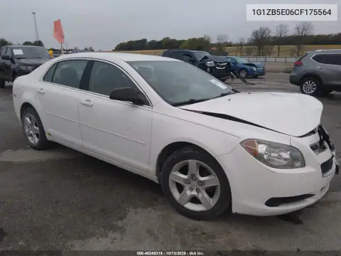 1G1ZB5E06CF175564 — 2012 Chevrolet Malibu, Передняя часть, фото до ремонта