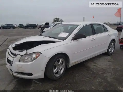 1G1ZB5E06CF175564 — 2012 Chevrolet Malibu, фото 3 с аукциона IAAI, Передняя часть