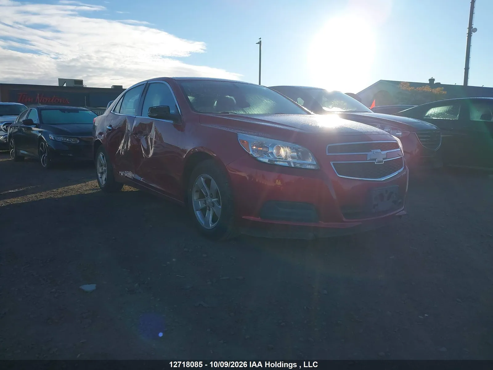 2013 Chevrolet Malibu 1Lt VIN 1G11C5SA8DF320967 фото 2