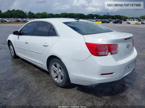 2013 Chevrolet Malibu Ls VIN 1G11B5SA7DF157988 фото 4