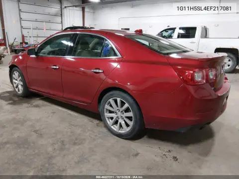 2014 Chevrolet Malibu 1Lz VIN 1G11H5SL4EF217081 фото 4