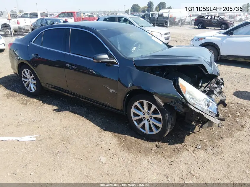 2015 Chevrolet Malibu 2Lt VIN 1G11D5SL4FF205736 фото 1