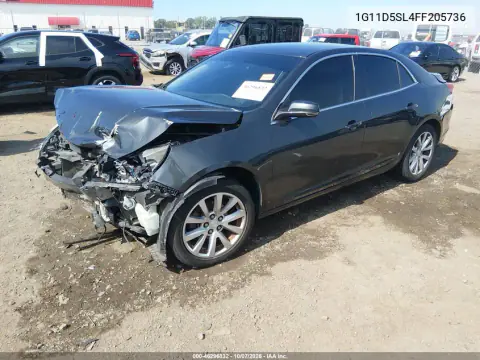 2015 Chevrolet Malibu 2Lt VIN 1G11D5SL4FF205736 фото 2