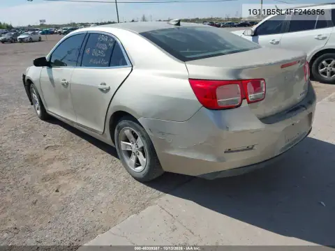 2015 Chevrolet Malibu Ls VIN 1G11B5SL4FF246356 фото 3