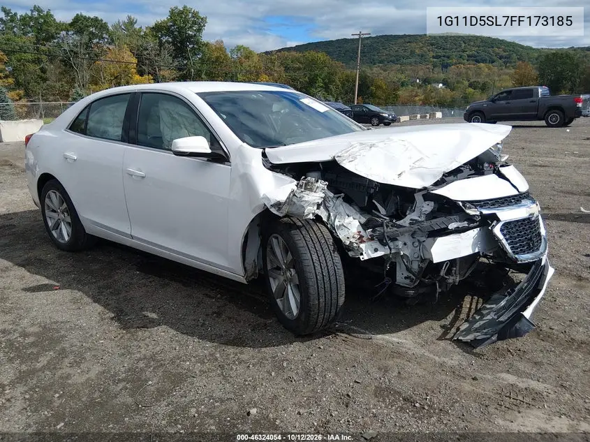 2015 Chevrolet Malibu 2Lt VIN 1G11D5SL7FF173185 фото 2