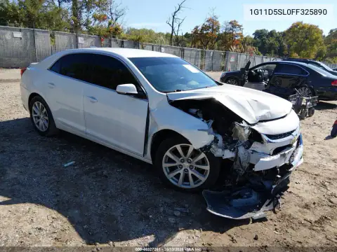 1G11D5SL0FF325890 — 2015 Chevrolet Malibu, Передняя часть, фото до ремонта