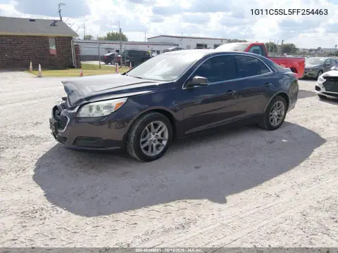 1G11C5SL5FF254463 — 2015 Chevrolet Malibu, фото 3 с аукциона IAAI, Передняя часть