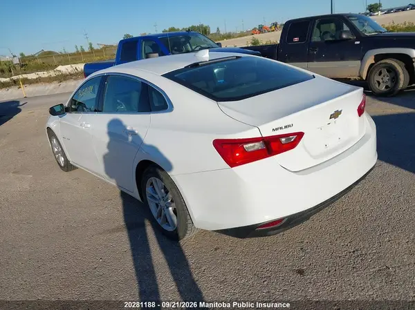 1G1ZE5ST6GF350276 — 2016 Chevrolet Malibu, фото 3 с аукциона IAAI 29.09.2026, Град